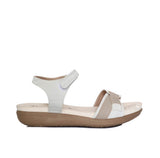 Sandalia plana humo para mujer 9030-Z83