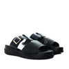 Sandalia plana negro para mujer 9210-Z388