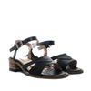 Sandalia tacon negro para mujer A14-Z559