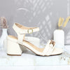 Sandalia tacon talco para mujer A60-Z686