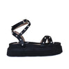 Plataforma baja negro para mujer C503-Z84
