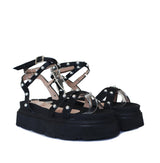 Plataforma baja negro para mujer C503-Z84