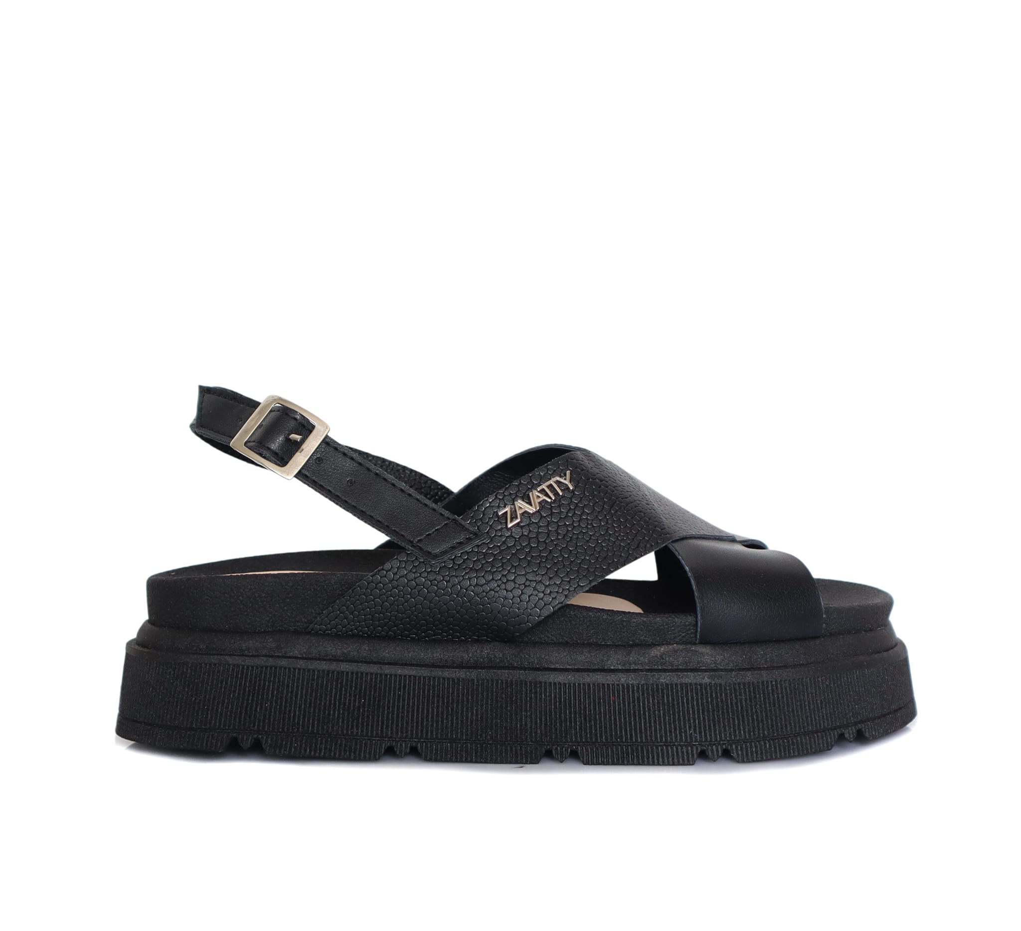 Plataforma baja negro para mujer C511-Z84