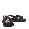 Plataforma baja negro para mujer C512-Z84