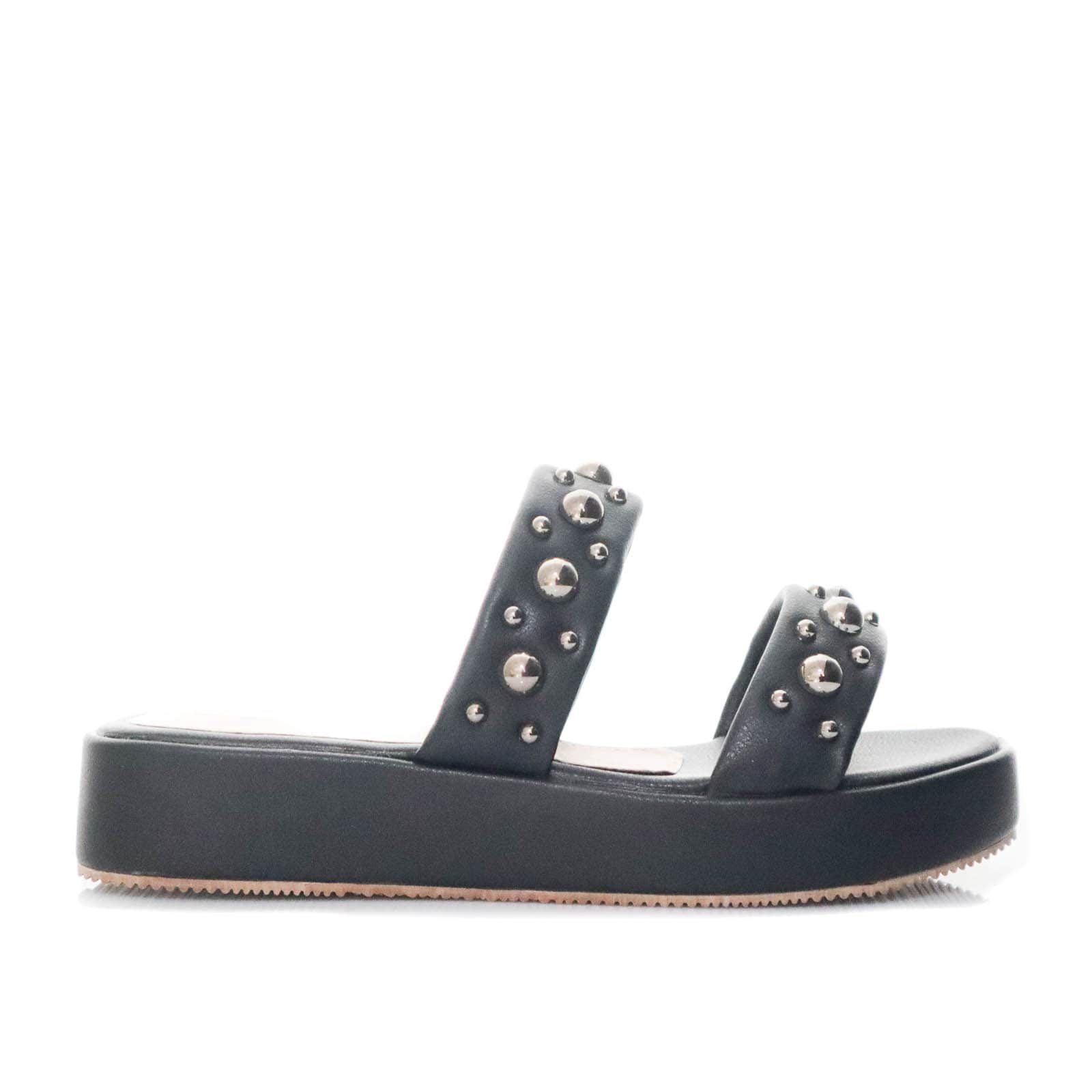 Plataforma baja negro para mujer CH16-Z471