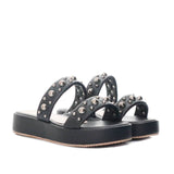 Plataforma baja negro para mujer CH16-Z471