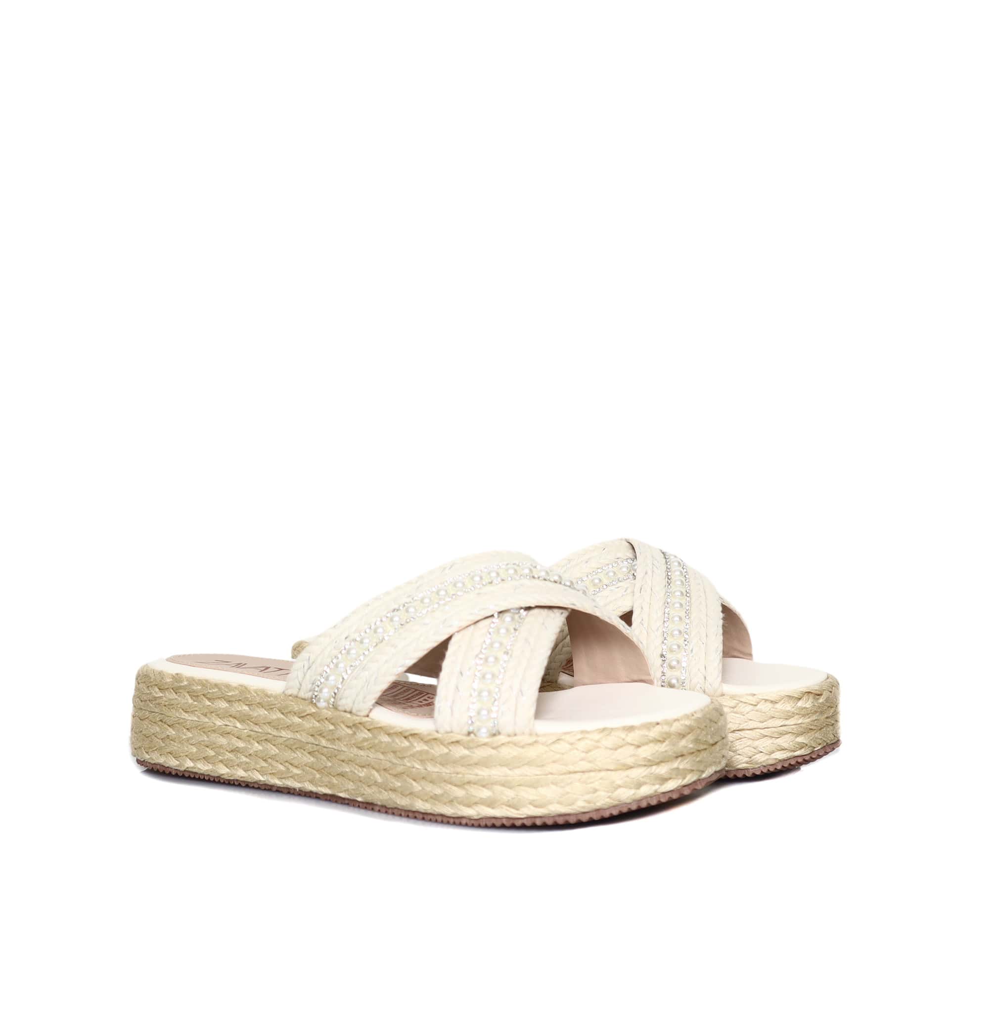 Plataforma baja nude para mujer CH43-Z471