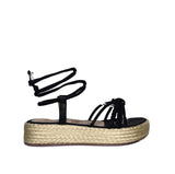Plataforma baja negro para mujer CH49-Z471