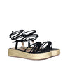 Plataforma baja negro para mujer CH49-Z471