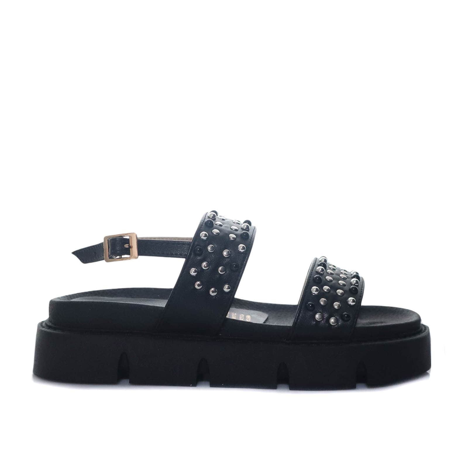 Sandalia plana negro para mujer G126-Z84