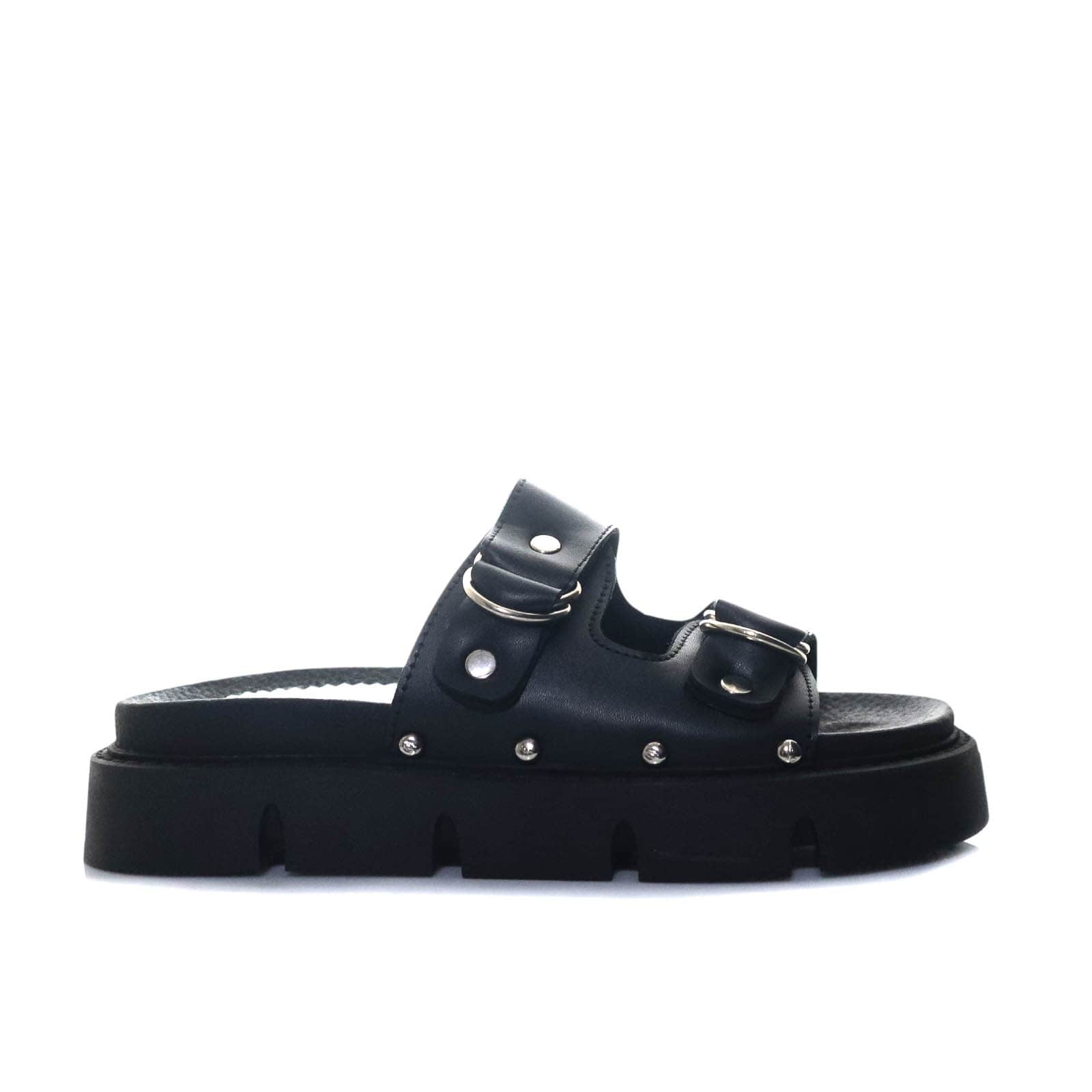 Plataforma baja negro para mujer H-CELESTE