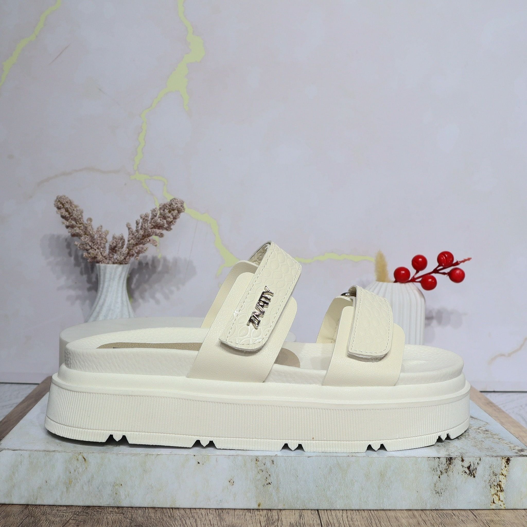 Plataforma baja hueso para mujer H-CINTIA