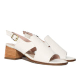 Sandalia tacon talco cuero para mujer H-EVA