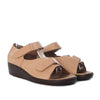 Romulo sandalia capuchino cuero para mujer H-HEIDY