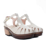 Sleidy talco cuero para mujer H-SILVIA