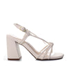 Sandalia tacon talco para mujer J96-Z471