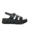 Bolichero blanco cuero x chita x plata para mujer J620-Z571
