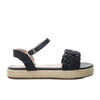 Plataforma baja negro para mujer M01-Z471