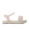 Plataforma baja nude para mujer M01-Z471