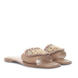 Sandalia plana amaretto para mujer M020-Z111