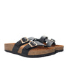 Sandalia plana negro para mujer M11-Z620