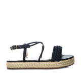 Sandalia plana negro para mujer M126-Z471