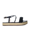 Sandalia plana negro para mujer M126-Z471