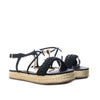 Sandalia plana negro para mujer M126-Z471