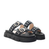 Plataforma baja negro para mujer M17-Z499
