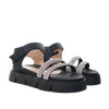 Sandalia plana negro para mujer M35-Z499