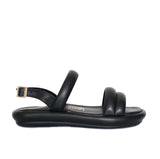 Sandalia plana negro para mujer M67-Z446