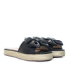 Sandalia plana negro para mujer M97-Z471