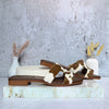 Sandalia plana chocolate vaca para mujer N126-Z446