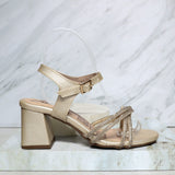 Sandalia 5 1/2 champaña x murano para mujer N5460-Z473
