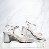 Sandalia 5 1/2 plata x murano para mujer N5460-Z473