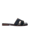 Sandalia plana negro para mujer P512-Z84