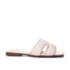 Sandalia plana talco para mujer P512-Z84