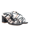 Sandalia tacon negro para mujer Q113-Z471