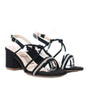 Sandalia tacon negro para mujer Q117-Z471