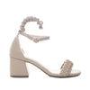 Sandalia tacon arena para mujer Q121-Z471