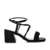 Sandalia tacon negro para mujer Q173-Z471