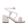 Sandalia tacon talco para mujer Q173-Z471
