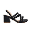 Sandalia tacon negro para mujer Q211-Z471