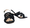 Sandalia tacon negro para mujer Q211-Z471