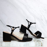 Sandalia tacon negro para mujer Q277-Z471