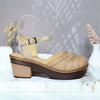 Sleidy camel cuero para mujer S126-Z06