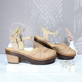 Sleidy camel cuero para mujer S126-Z06