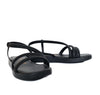 Sandalia plana negro para mujer S611-Z438