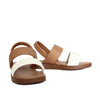Sandalia plana amarettocombinado para mujer S619-Z438