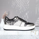Tenis negro x plomo para mujer TAC946
